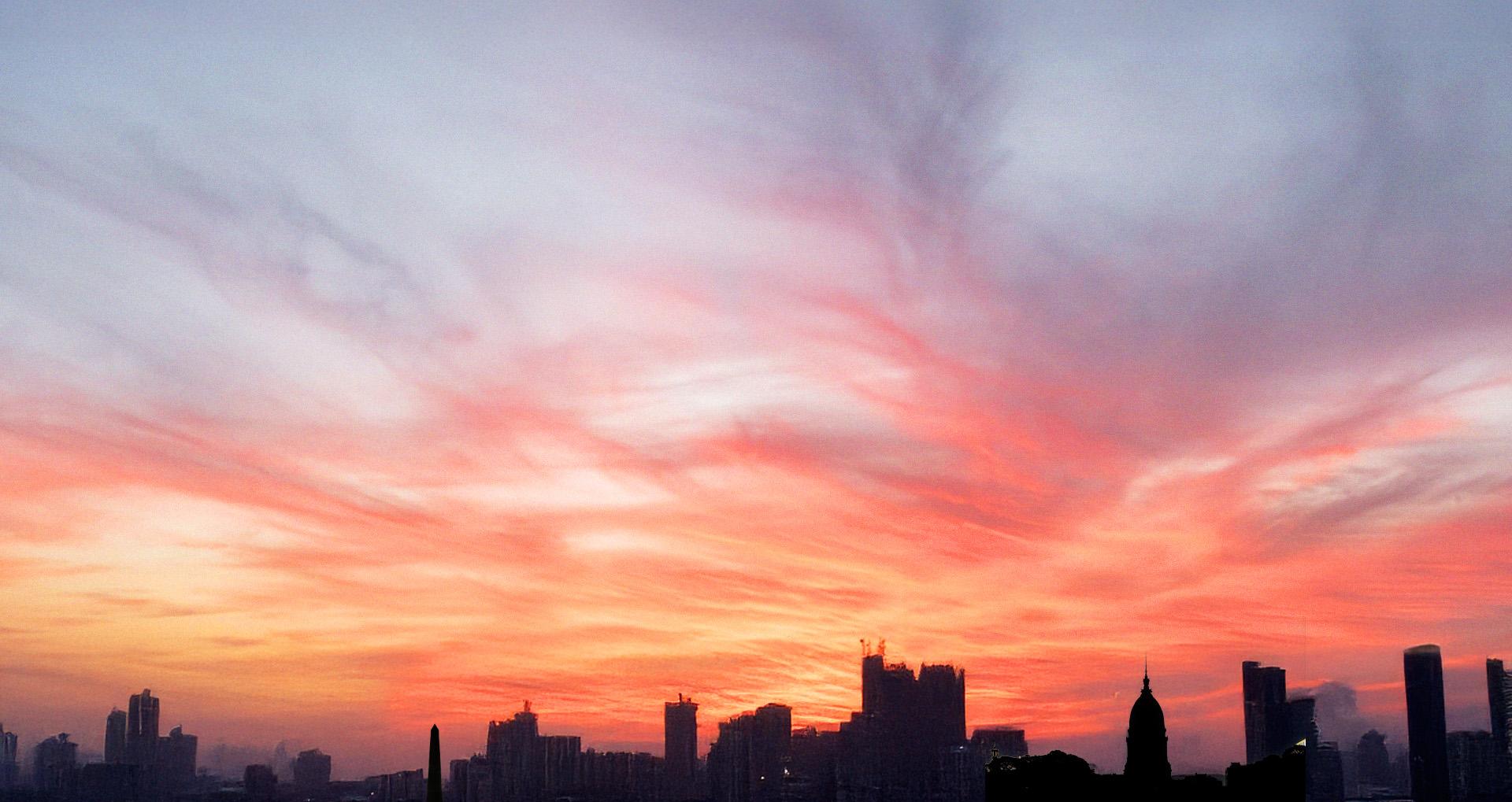 Atardecer en la ciudad